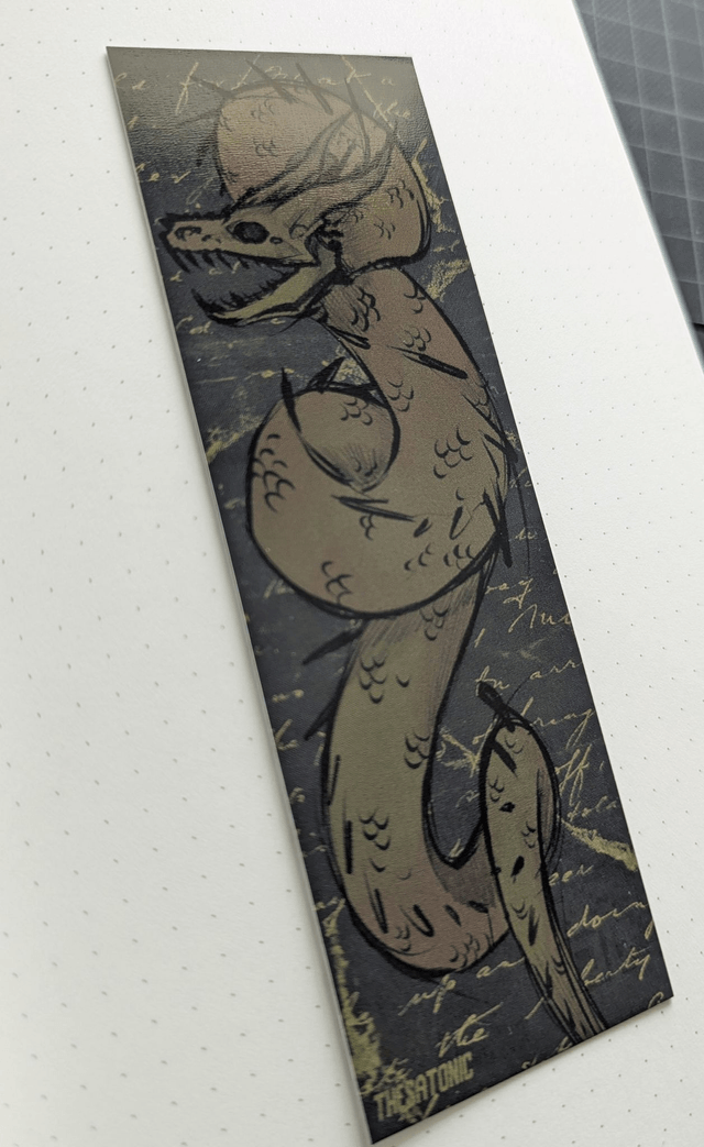 Bookwyrm (Double-Sided) Bookmark