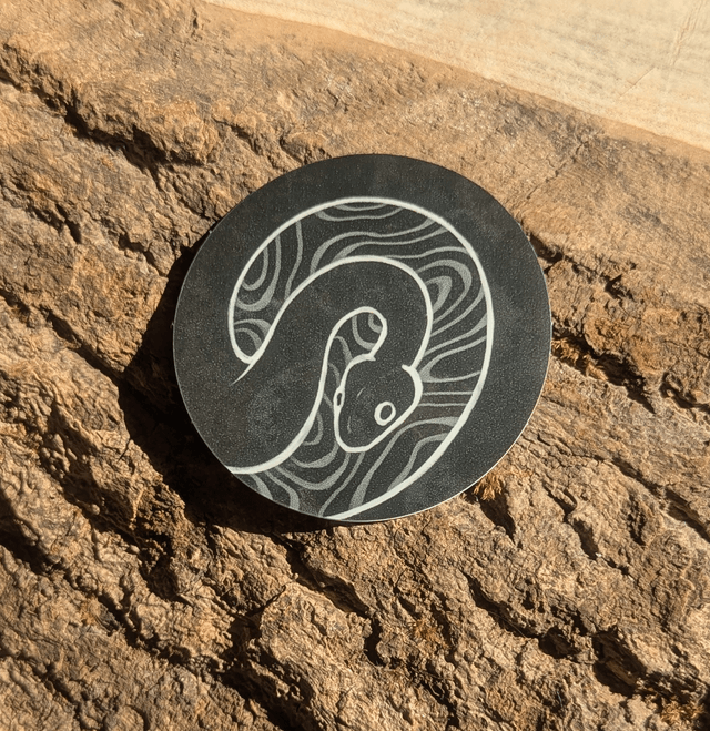 Negative Space Sticker