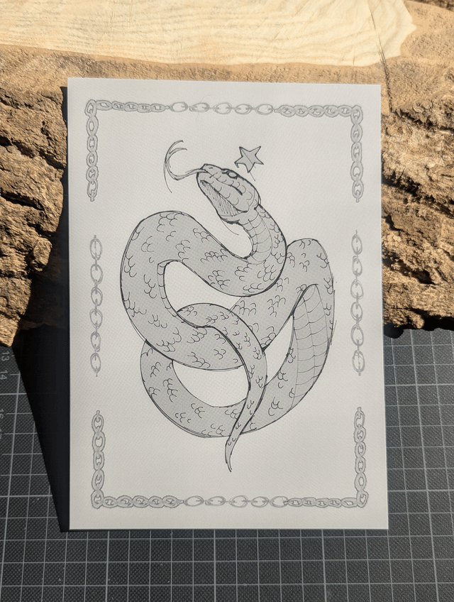 One Star Print