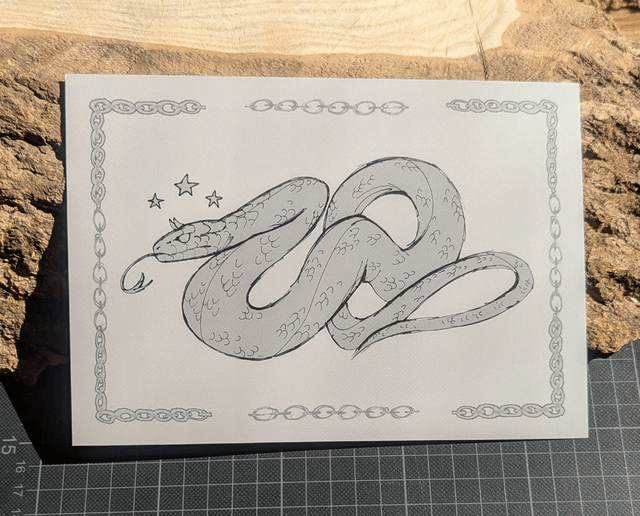 Three Stars Print