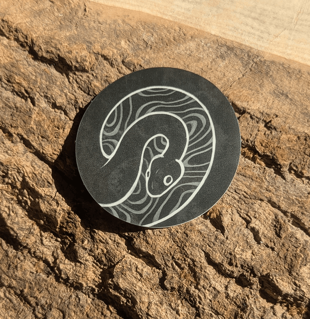 Negative Space Sticker