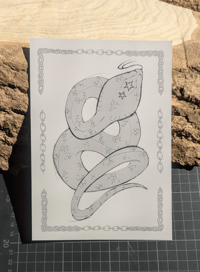 Two Stars Print