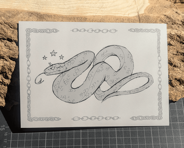 Three Stars Print